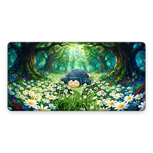 Mousepad Pokemon Snorlax Bosque Waterproof