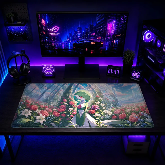 Mousepad Gamer Pokemon Gardevoir Formato XXL 2