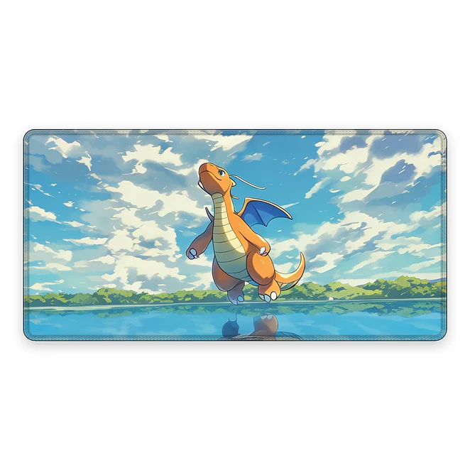 Mousepad XL Pokemon Dragonite Lago Premium 1
