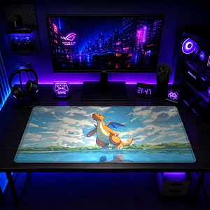 Mousepad XL Pokemon Dragonite Lago Premium