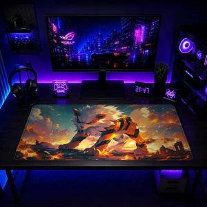 Mousepad Anime Pokemon Arcanine XL