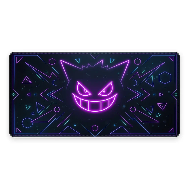 Mousepad XL Pokemon Gengar Neon Premium 1