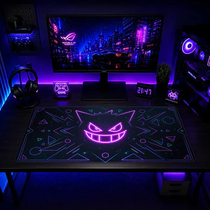 Mousepad XL Pokemon Gengar Neon Premium