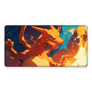 Mousepad Gamer Pokemon Charizard Fuego Formato XXL