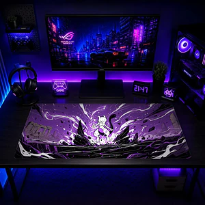 Mousepad Anime Pokemon Mewtwo Ruinas XL