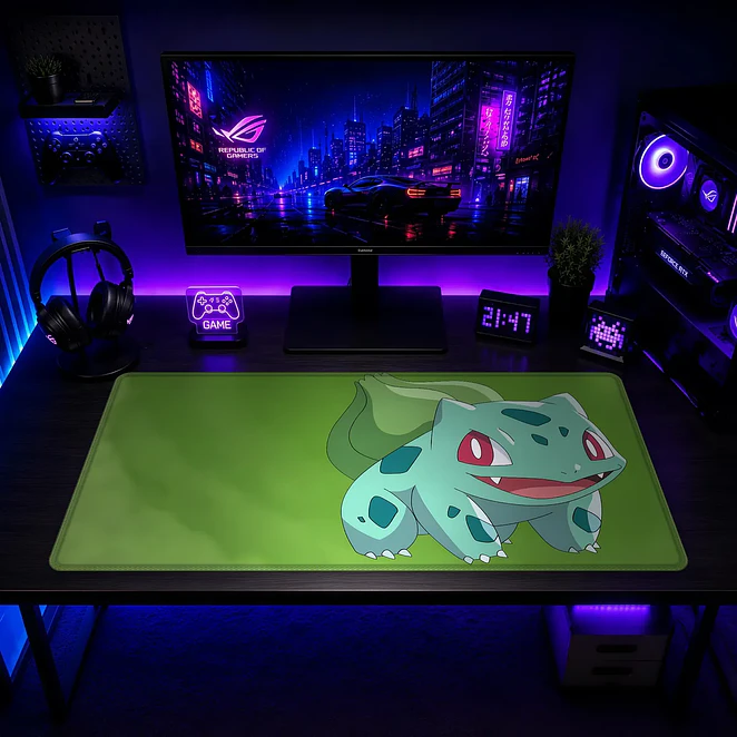 Mousepad Anime Pokemon Bulbasaur Clasico XL 2