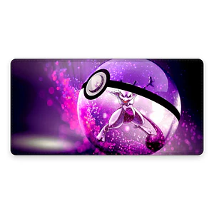 Mousepad Anime Pokemon Mewtwo Masterball XL