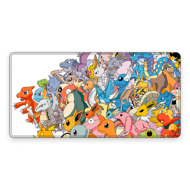 Mousepad Anime Pokemon Coleccion Pokemon XL 1