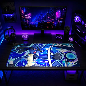 Mousepad Anime Pokemon Mega Lucario XL