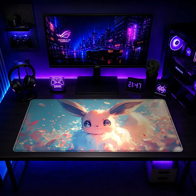 Mousepad Pokemon Eevee Sakura Waterproof 2