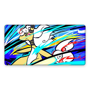 Mousepad Gamer Pokemon  Mega Ampharos Formato XXL