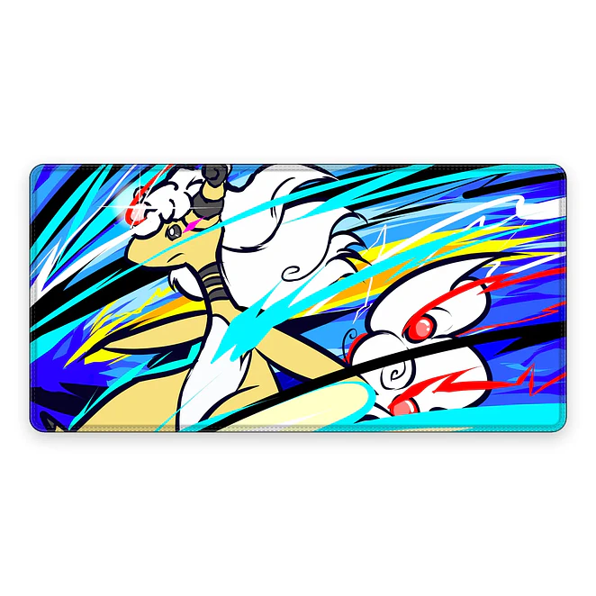 Mousepad Gamer Pokemon  Mega Ampharos Formato XXL 1