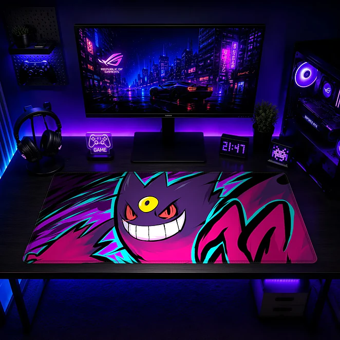 Mousepad XL Pokemon Mega Gengar Furia Premium 2