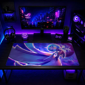 Mousepad Gamer Pokemon Mega Gardevoir Formato XXL
