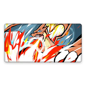 Mousepad Anime Pokemon Mega Charizard Y XL