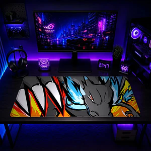 Mousepad Pokemon Mega Charizard X Waterproof