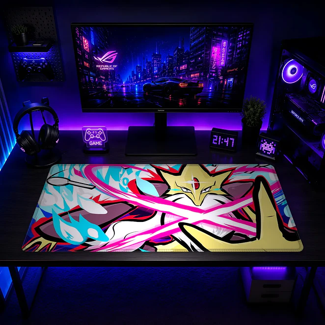 Mousepad XL Pokemon Mega Alakazam Premium 2
