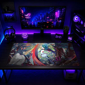 Mousepad Gamer Pokemon Gardevoir Bosque Formato XXL