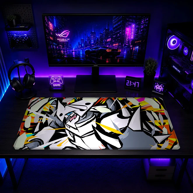 Mousepad Anime Pokemon Mega Aggron XL 2