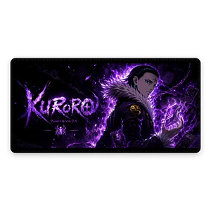 Mousepad Gamer Hunter X Hunter Kuroro Lucilfer Formato XXL