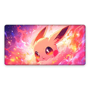 Mousepad Gamer Pokemon Eevee Cosmico Formato XXL