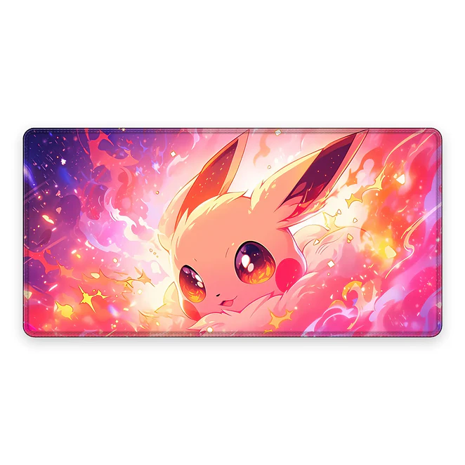Mousepad Gamer Pokemon Eevee Cosmico Formato XXL 1