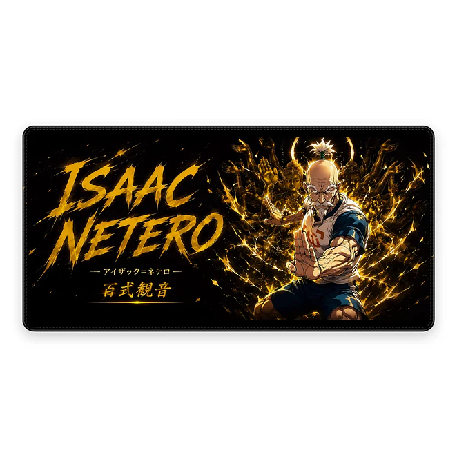 Mousepad Gamer Hunter X Hunter Isaac Netero Formato XXL 1
