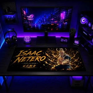 Mousepad Gamer Hunter X Hunter Isaac Netero Formato XXL