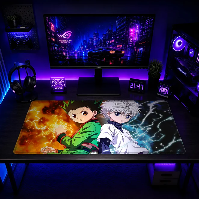Mousepad Gamer Hunter X Hunter Gon y Killua Formato XXL 2