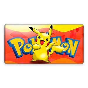 Mousepad Anime Pokemon Pikachu Retro XL