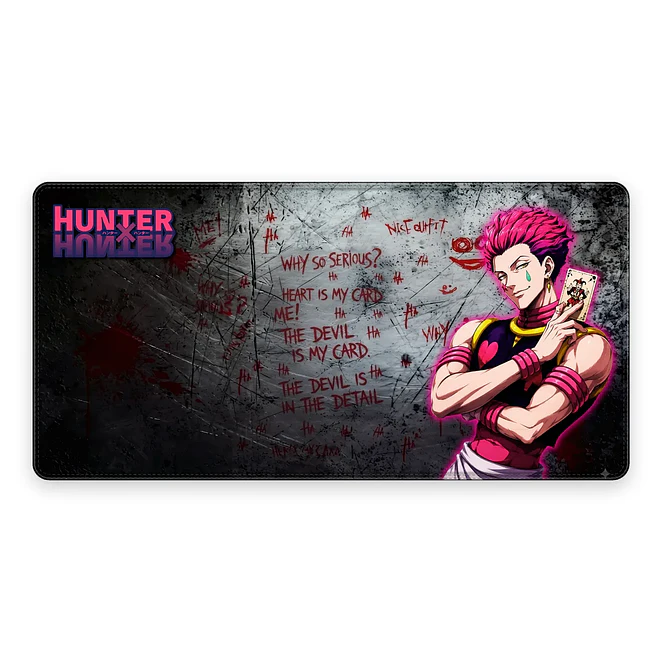 Mousepad XL Hunter X Hunter Hisoka Joker Premium 1