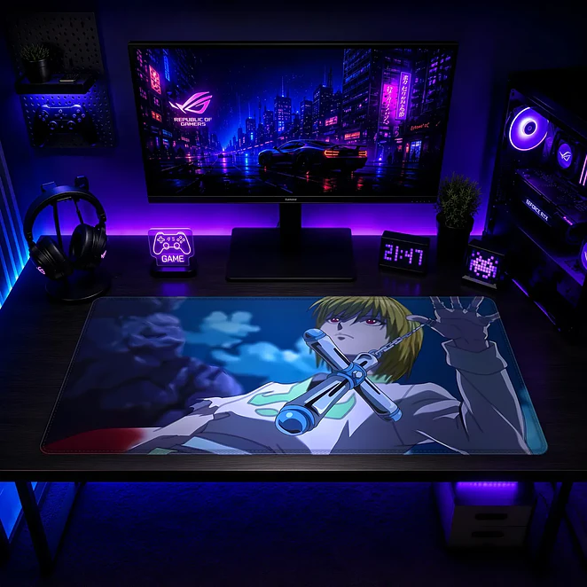 Mousepad XL Hunter X Hunter Kurapika Escarlata Premium 2