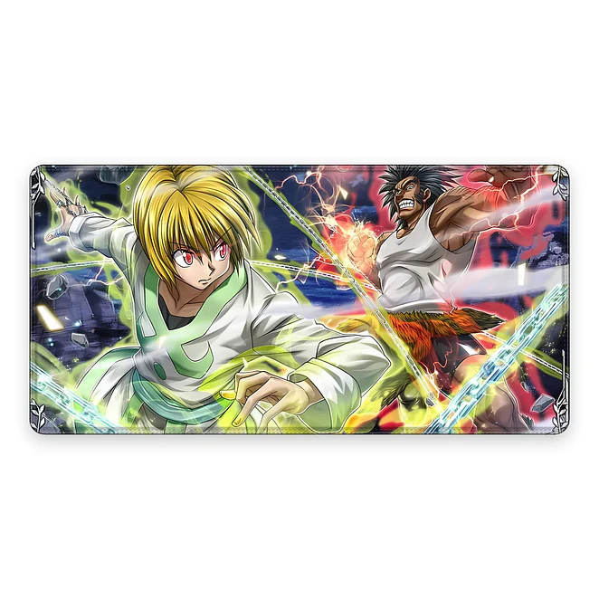 Mousepad Hunter X Hunter Kurapika Batalla Waterproof 1