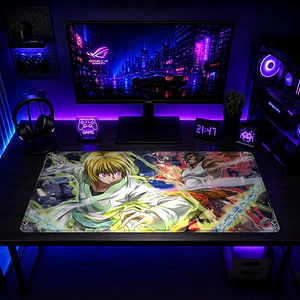 Mousepad Hunter X Hunter Kurapika Batalla Waterproof