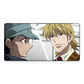 Mousepad Hunter X Hunter Ging vs Pariston Waterproof - Miniatura 1