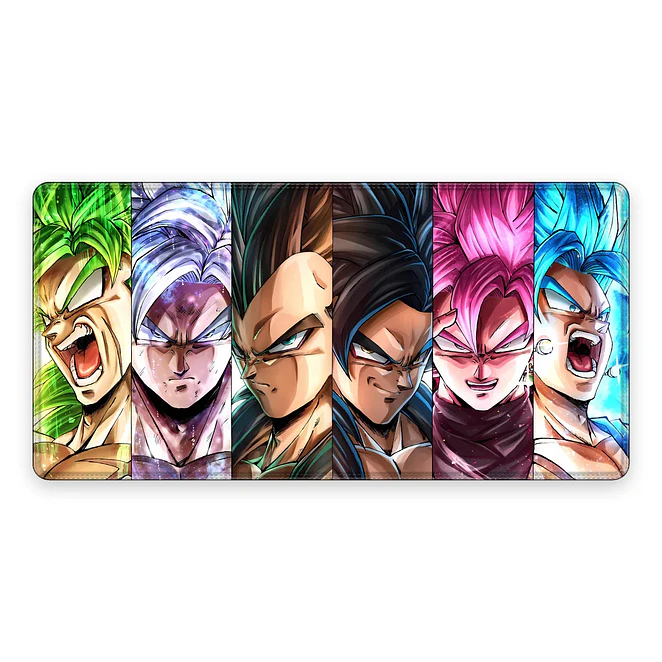 Mousepad Anime Dragon Ball máximas Transformaciones 1