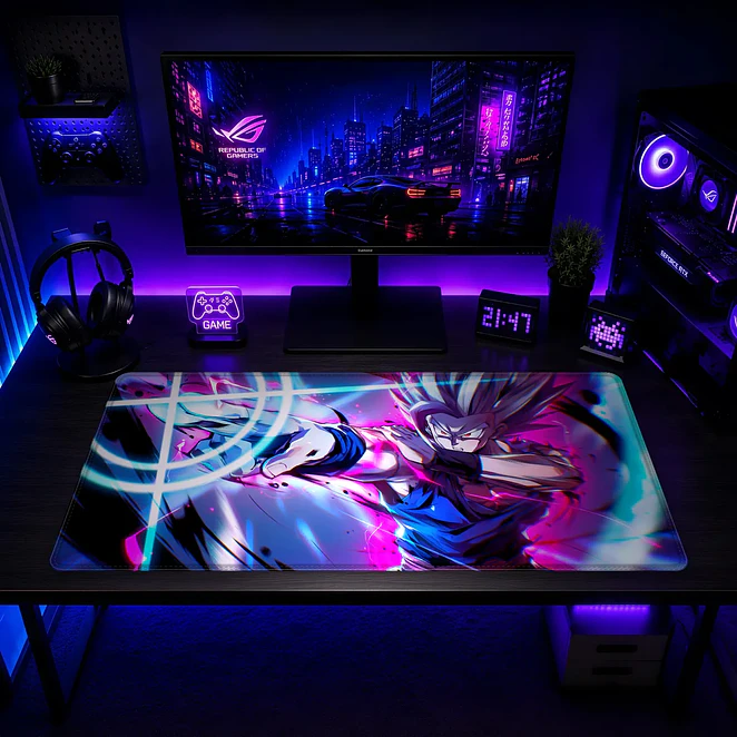 Mousepad Gamer Dragon Ball Gohan Beast Formato XXL 2