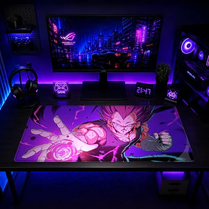 Mousepad XL Dragon Ball Vegeta Poder Premium