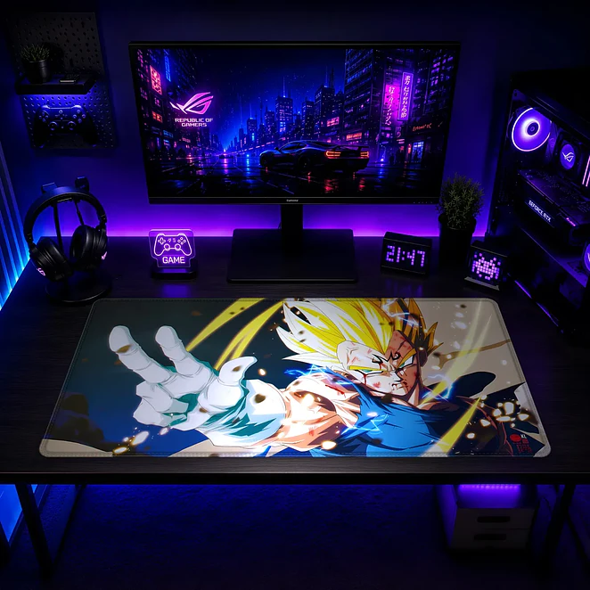 Mousepad Anime Dragon Ball Majin Vegeta Poder XL 2
