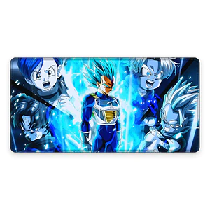 Mousepad XL Dragon Ball Vegeta Blue Familia Premium