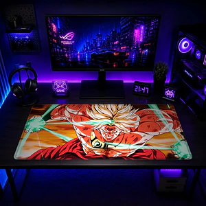 Mousepad XL Dragon Ball Broly Furia Premium