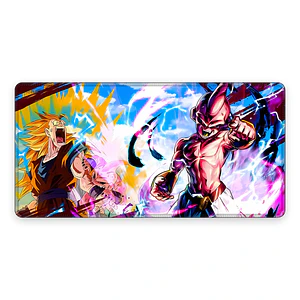 Mousepad Gamer Dragon Ball Goku SSJ3 vs Buu Formato XXL