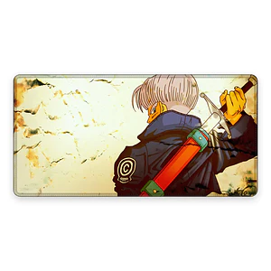 Mousepad Dragon Ball Trunks Espada Waterproof