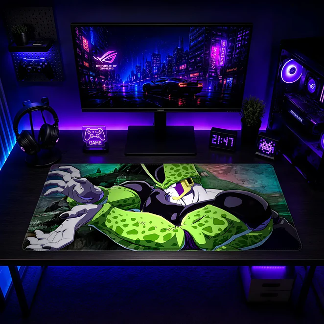 Mousepad Gamer Dragon Ball Cell Definitivo Formato XXL 2
