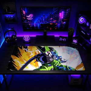 Mousepad XL Dragon Ball Cell Kamehameha Premium
