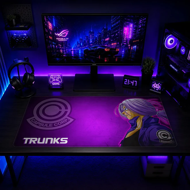 Mousepad XL Dragon Ball Trunks Capsule Premium 2