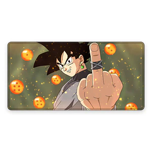 Mousepad Dragon Ball Goku Black Provocacion Waterproof