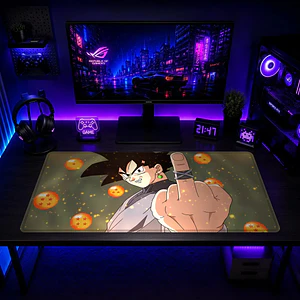 Mousepad Dragon Ball Goku Black Provocacion Waterproof