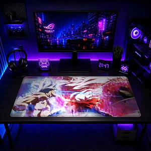 Mousepad XL Dragon Ball Goku y  Jiren Batalla Premium
