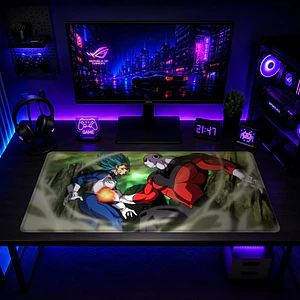 Mousepad Anime Dragon Ball Vegeta vs Jiren XL